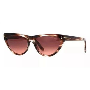New Authentic Tom Ford Amber FT0990/5S 55T Cat Eye Sunglasses
